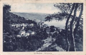 LA MORTOLA ITALY PANORAMA~ POSTCARD