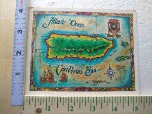 M-0479 Map Greetings from Puerto Rico