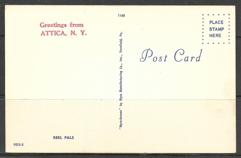 New York, Attica - Greetings From - Reel Pals - [NY-524]