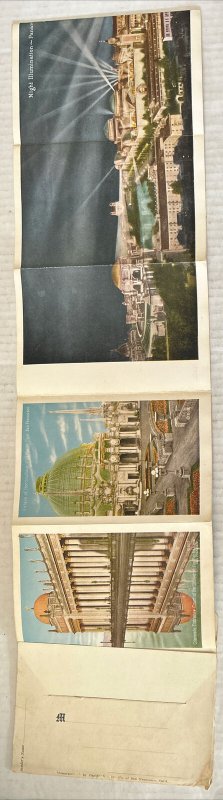 Views of the Jewel City San Francisco- 1915 set of 16 Postcard Souvenir Folder