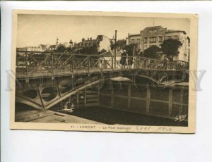 3173399 FRANCE LORIENT La pont tournant Vintage postcard