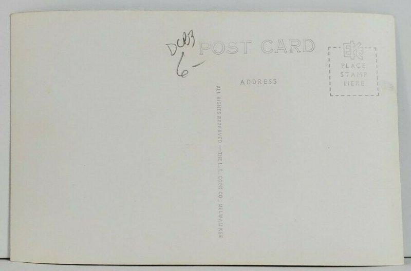 RPPC High School HENRY ILLINOIS Photo Postcard P7