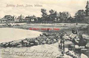 7 Postcards, Salem, Massachusetts, Marine Hall, School, Seven Gables,Witch House