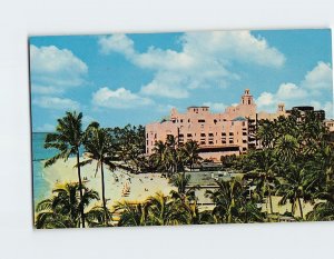 Postcard Royal Hawaiian Hotel, Waikiki, Honolulu, Hawaii