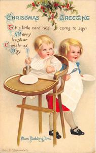 Ellen H Clapsaddle, Christmas Holiday Unused 