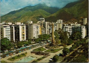 Plaza Altamira Venezuela Postcard PC526