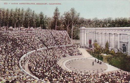 Carlifornia Berkeley Greek Amphitheatre