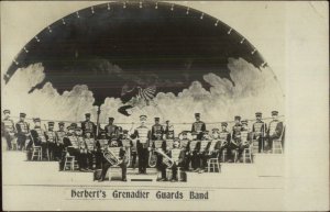 Music Orchestra Band Herbert's Grenadier Guards Band Philadelphia PA on Back