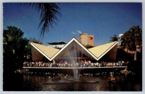 Anheuser-Busch Hospitality House, Busch Gardens, Tampa Florida, Vintage Postcard