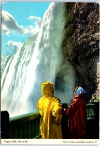 Postcard - Niagara Falls, New York - Niagara Falls, Canada