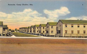 Barracks at Camp Chaffee Arizona, USA Military Unused 