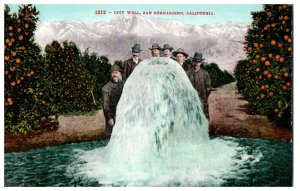 No. 1512 City Well San Bernardino, CA Mitchell Postcard