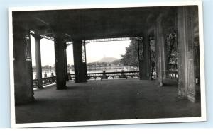 *Jade Peak Pagoda China Beijing Vintage Real Photo Postcard C48