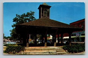 Old Workers Market at Louisville Georgia Vintage Posted 1961