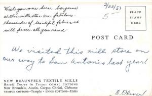 Corpus Christi Texas Textile Mills Multiview Vintage Postcard K50453