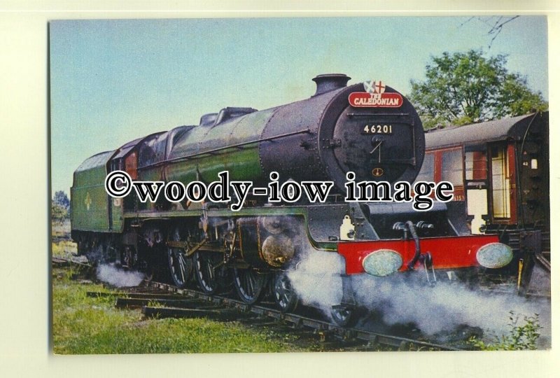 ry1007 - London Midland Scottish Railway Engine Princess Elizabeth - postcard