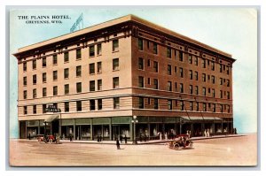 Plains Hotel Cheyenne Wyoming WY UNP DB Postcard P20