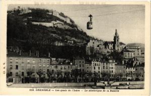 CPA GRENOBLE - Les Quais de l'Isere - Le telegraphique de la Bastille (243825)