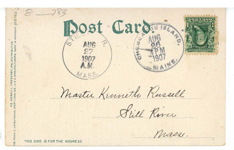 ME - Chebeague Island. Cleaves Cove