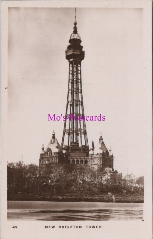 Cheshire Postcard - New Brighton Tower    RS37689