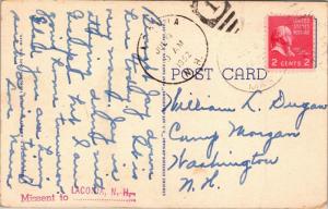 Beach View from High Bluff, Cape Code Massachusetts Vintage Postcard J02