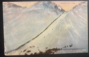 Mint Alaska USA Color Picture Postcard Chikoot Pass During The Gold Rush