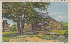 Illinois New Salem Berry Lincoln Store 1951