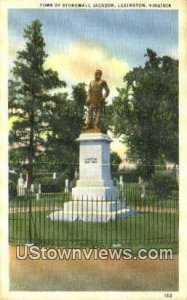 Tomb Of Stonewall Jackson - Lexington, Virginia