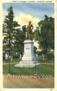 Tomb Of Stonewall Jackson - Lexington, Virginia