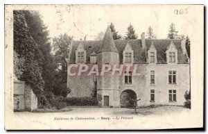 Old Postcard surroundings Chateaudun Douy The Prioress