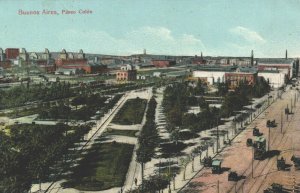 Argentina Buenos Aires Paseo Colon Vintage Postcard 04.17