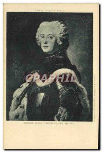 Old Postcard Antoine Pesne Friedrich Der Grosse