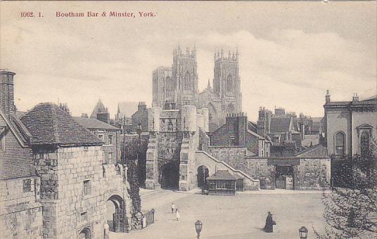 England York Bootham Bar and Minster