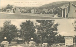 Postcard New Hampshire Gorham Shelburne Inn Cabins Bisbee Press roadside 23-860