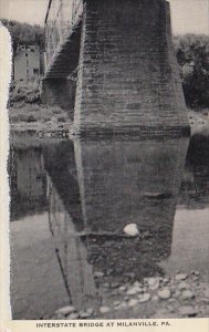 Pennsylvania Interstate Bridge At Milanville