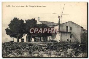 Old Postcard Cap d & # 39antibes the chapel Notre Dame