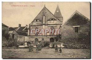 Genainville Old Postcard L & # 39eglise