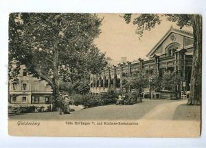 191237 AUSTRIA GLEICHENBERG Villa Hoflinger restaurant Vintage