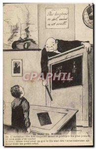 Old Postcard Humor Laughter Morvan Teacher