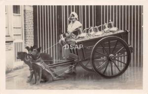 B96/ Chicago Illinois Il RPPC Postcard 1933 World's Fair Belgium Milkmaid