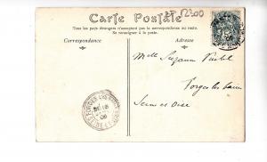 BF12300 menton le pont saint louis france front/back image