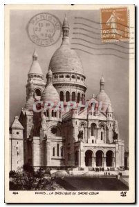 Postcard Old Paris La Basilique du Sacre Coeur