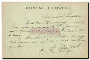 Senlis Old Postcard Panoramic view