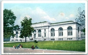 Postcard - Carnegie Library - Columbus, Ohio