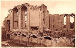 Kenilworth Castle, Interior of Banqueting Hall United Kingdom, Great Britain,...