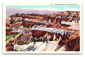 Cedar Breaks Southern Utah Scenic Postcard