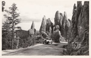 South Dakota Black Hills The Devil's Pipe Organ Real Photo