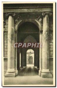 Postcard Old Portale Vicenza Contra Porti Porto Palazzo Barbaran