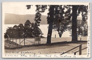 RPPC Otsego Lake Near Cooperstown New York 1926 To Somerville NJ Postcard I37