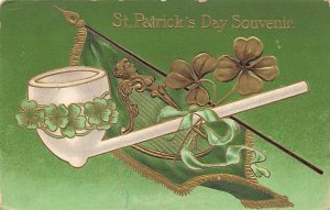 John Winsch Saint Patrick's Day 1909 crease corner wear